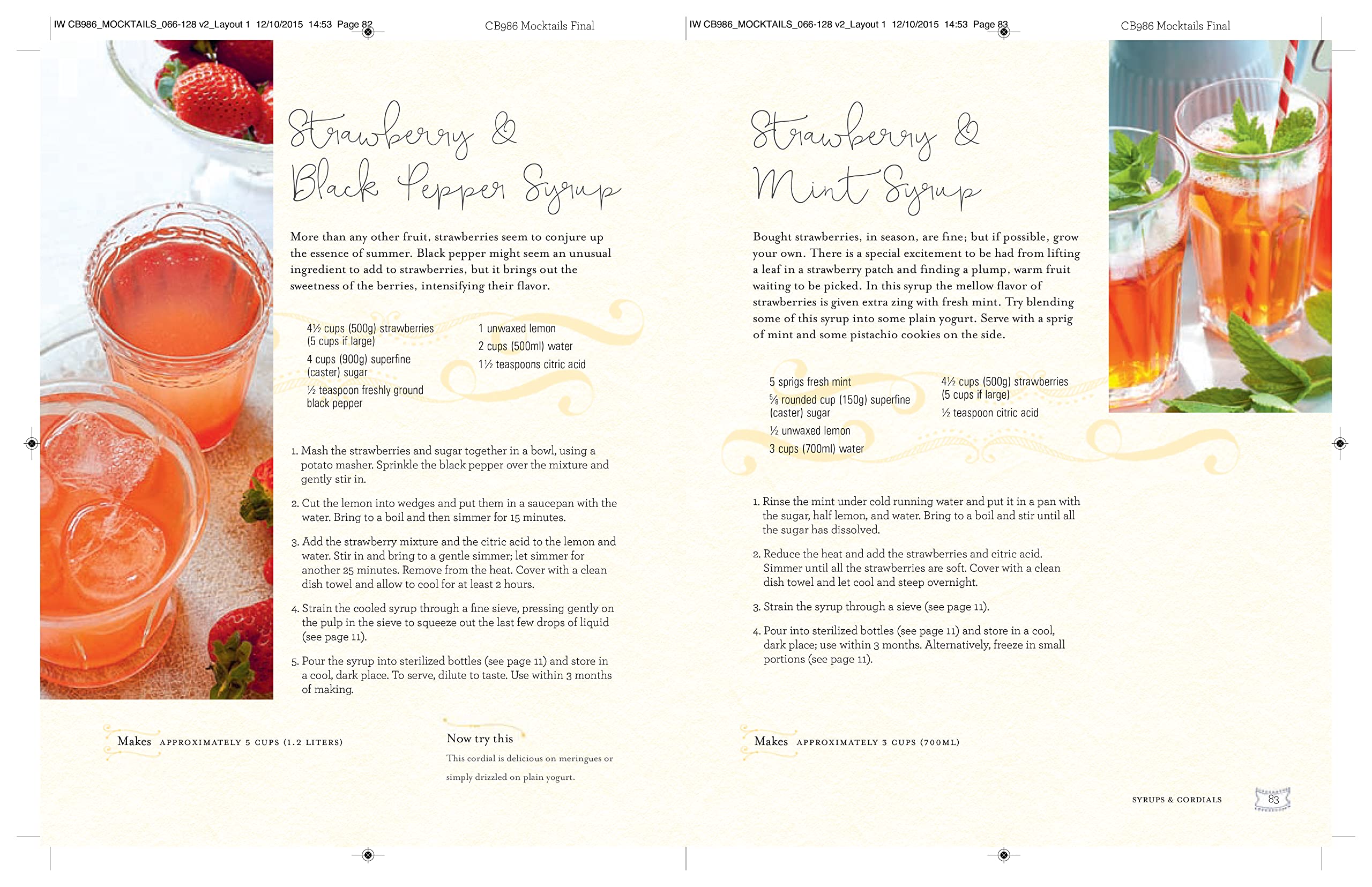 Mocktails - Cordials, Syrups, Infusions and More bog